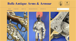Desktop Screenshot of bolk-antiques.nl