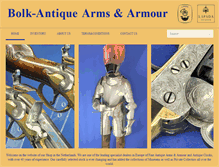 Tablet Screenshot of bolk-antiques.nl